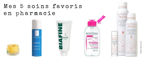 Mes 5 soins favoris en pharmacie